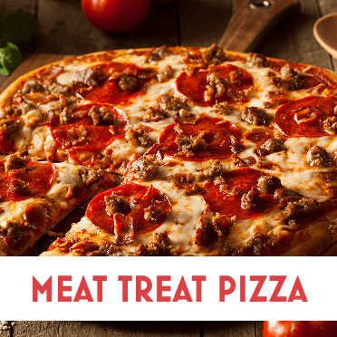 Order a Meat Treat pizza from  Village Pizza